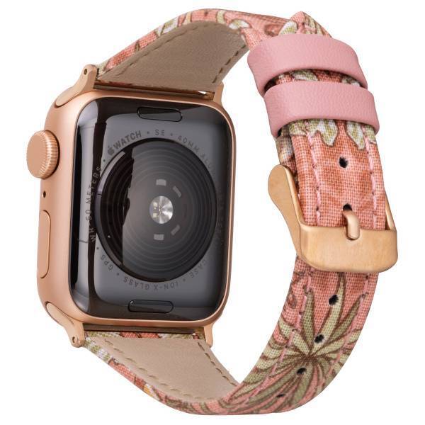 シンプルなコーディネートのアクセントに「BEST OF MORRIS」の生地を採用したApple Watchバンド GRAMAS COLORSより11月15日発売