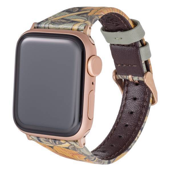 シンプルなコーディネートのアクセントに「BEST OF MORRIS」の生地を採用したApple Watchバンド GRAMAS COLORSより11月15日発売