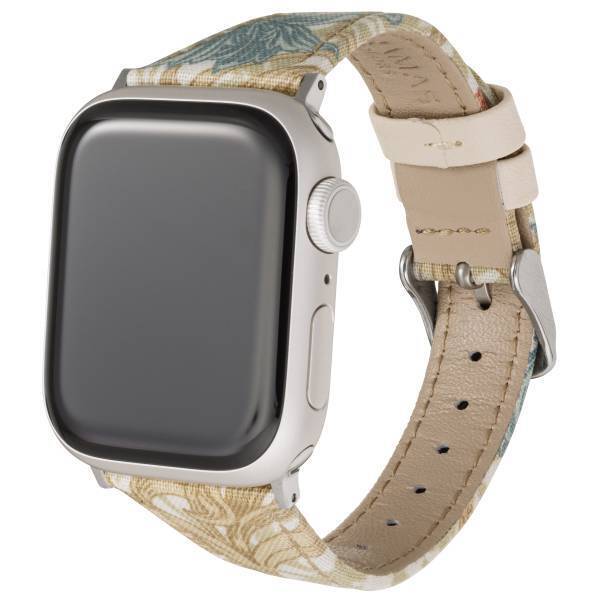 シンプルなコーディネートのアクセントに「BEST OF MORRIS」の生地を採用したApple Watchバンド GRAMAS COLORSより11月15日発売