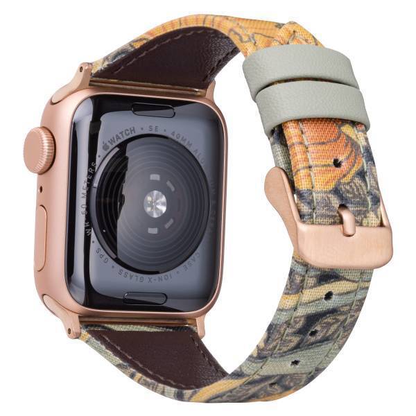 シンプルなコーディネートのアクセントに「BEST OF MORRIS」の生地を採用したApple Watchバンド GRAMAS COLORSより11月15日発売