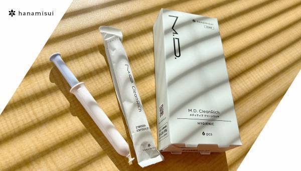フェムテックメーカー「ハナミスイ」の医療機関向けブランド「M.D.（メディティブ）」新登場！