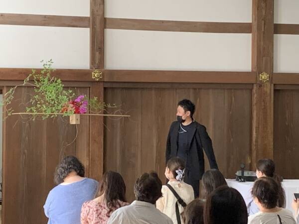 《国宝瑞龍寺と花の融合》第24回花まつフラワーデザイン展『花心論2022』を開催しました