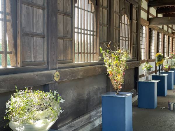 《国宝瑞龍寺と花の融合》第24回花まつフラワーデザイン展『花心論2022』を開催しました