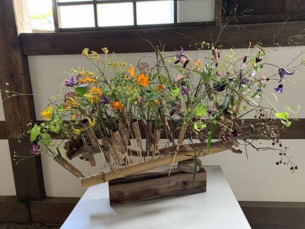 《国宝瑞龍寺と花の融合》第24回花まつフラワーデザイン展『花心論2022』を開催しました