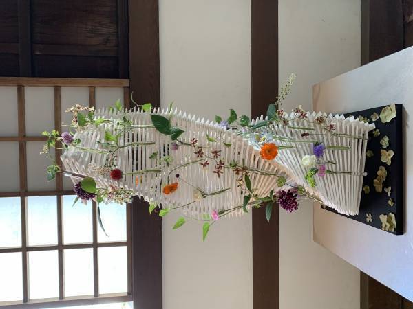 《国宝瑞龍寺と花の融合》第24回花まつフラワーデザイン展『花心論2022』を開催しました