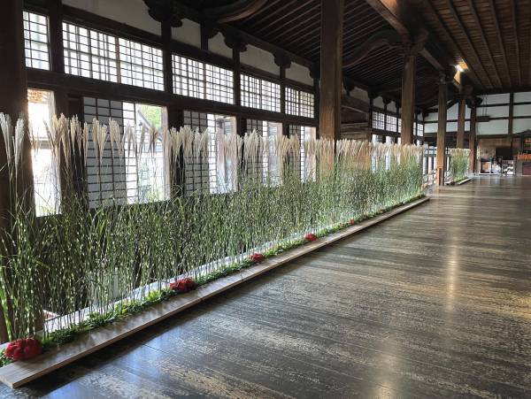 《国宝瑞龍寺と花の融合》第24回花まつフラワーデザイン展『花心論2022』を開催しました