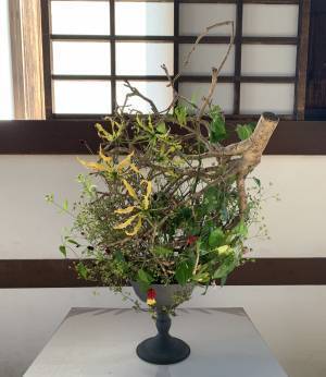 《国宝瑞龍寺と花の融合》第24回花まつフラワーデザイン展『花心論2022』を開催しました