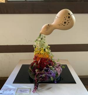 《国宝瑞龍寺と花の融合》第24回花まつフラワーデザイン展『花心論2022』を開催しました