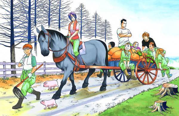 「銀の匙 Silver Spoon」連載開始10周年記念 大型展覧会がマンガの舞台・北海道にやってくる！ 札幌芸術の森美術館にて開催決定！！ 2022年7月16日(土)～9月11日(日)