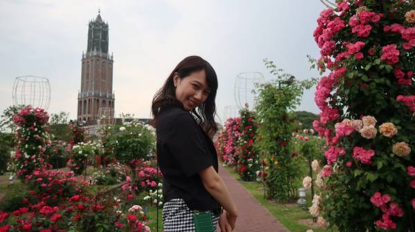 永島聖羅が季節の花咲き誇るハウステンボスを満喫！「NEXT TRIP ～花と歴史の長崎旅・前編～」6月23日(木)よる9時からBS12で放送！