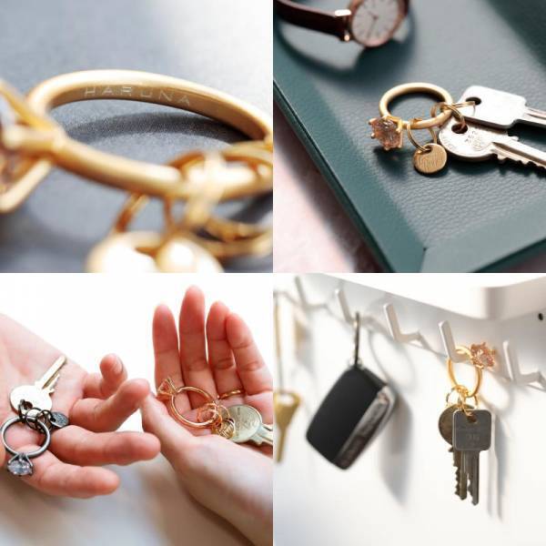 10/16（日） ブランド初 リング型キーホルダー「RING KEY RING」発売