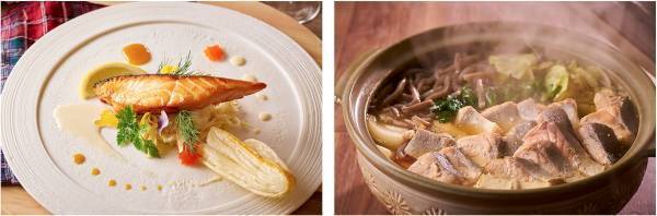 水平線に沈む秋の夕日を眺める宿。大江戸温泉物語【汐美荘】（新潟県 村上市）と【土肥マリンホテル】（静岡県 伊豆市）で9月1日、秋のまんぞくバイキングスタート！