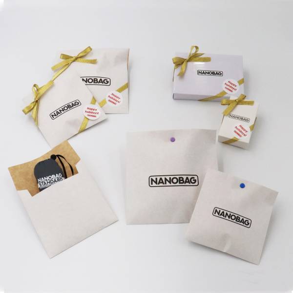 軽量・コンパクト・丈夫なエコバッグ「NANOBAG」 ギフト需要が増加、売上が前月比2.5倍を達成！期間限定でクリスマスギフト用のラッピングを無料提供開始！