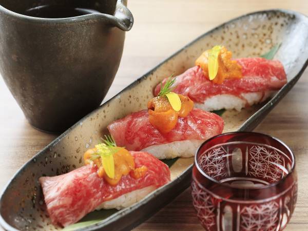 ＜開業3周年記念＞鳴子温泉の大人の隠れ家で美食旅 仙台牛の肉寿司×裏メニュー絶品アップルパイなど3大特典付きプラン販売