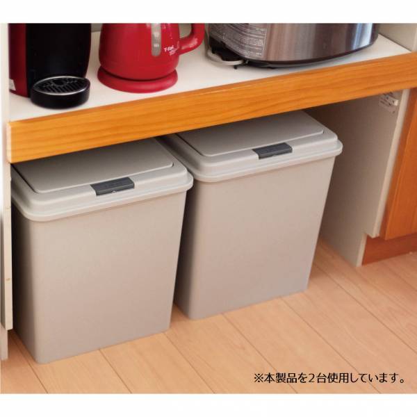 ワンプッシュでフタが大きく開きます！『プッシュペール20L』と『プッシュペール35L』を新発売！！