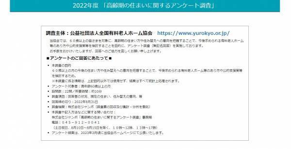 【2022年度 高齢期の住まいに関するアンケート調査】