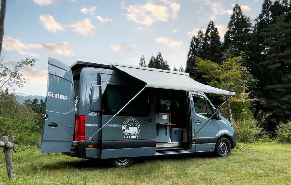 手ぶらで豪華キャンピングカーが楽しめる｜名古屋発、ベンツスプリンターを改造したキャンピングカーレンタル 【10月20日スタート】