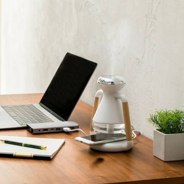 【めざましテレビで紹介されました】加湿しながらスマホ充電もできる Humi+(ヒューミープラス) ～ オンラインセレクトショップ ソルヴィータ ～