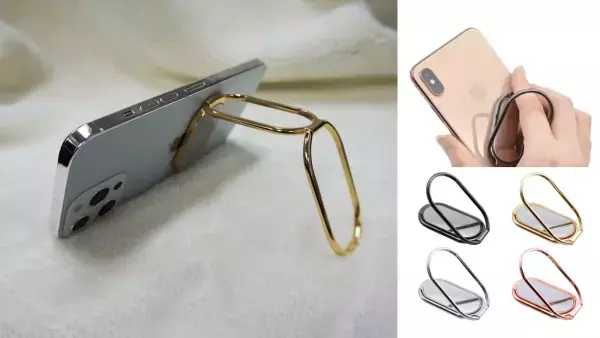 この便利さを知ったら手放せない！？スタンドにもなるスマホリングが登場！