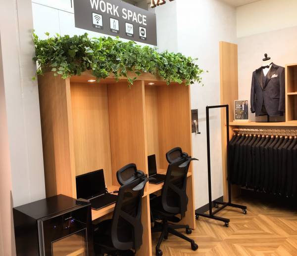 スマホ画面のように店舗ごとでサービスをカスタマイズさせる新コンセプト形態　ウィジェット型の店舗「SUIT SQUARE」を国内有数のターミナル駅である大宮（埼玉）に初出店