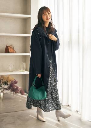 SHOO･LA･RUE（シューラルー） 藤本美貴さんが着こなす、冬まで大活躍のライトアウターコレクションを公開