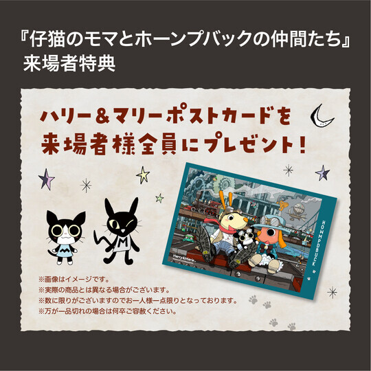 春休みのおでかけに！「仔猫のモマとホーンプバックの仲間たち」in宝塚 開催中