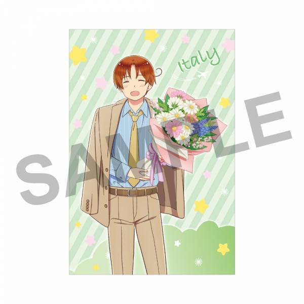 アニメ「ヘタリア World★Stars」コラボジュエリー　9/20（火）から受注開始！