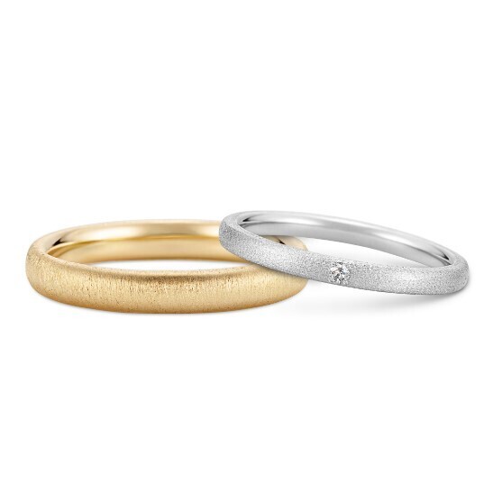 結婚指輪に新しいテクスチャーが登場 『アルミナ』『ダイヤモンドバー』『ラフライン』など合計7種類に
