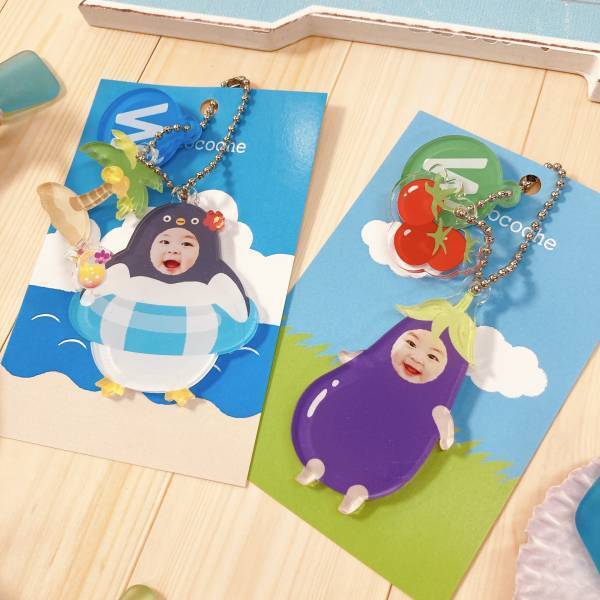 「きぐるみキーホルダー」夏季限定の新デザイン6種登場