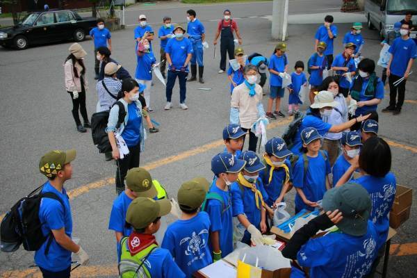 【開催レポート】白馬カブスカウト、信州継美隊などと(株)五竜「犬川」ゴミ拾いイベントでSDG’ｓに貢献