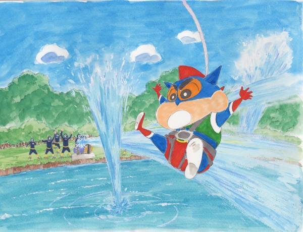 「GRAND CHARIOT北斗七星135°」 クレヨンしんちゃんコラボルーム「オラのコクーン」宿泊者限定「クレヨンしんちゃん」描き下ろしイラストオリジナルポストカードを８月１日よりプレゼント！