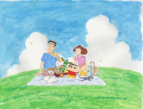 「GRAND CHARIOT北斗七星135°」 クレヨンしんちゃんコラボルーム「オラのコクーン」宿泊者限定「クレヨンしんちゃん」描き下ろしイラストオリジナルポストカードを８月１日よりプレゼント！