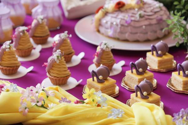 【名古屋】好評につき追加開催決定！パープルやイエローカラーで彩られた映えスイーツが食べ放題！『フラワープリンセスのスイーツパーティー』