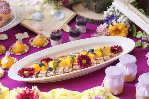 【名古屋】好評につき追加開催決定！パープルやイエローカラーで彩られた映えスイーツが食べ放題！『フラワープリンセスのスイーツパーティー』