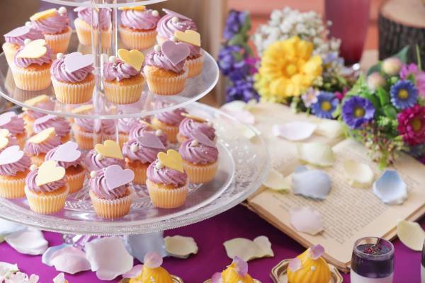 【名古屋】好評につき追加開催決定！パープルやイエローカラーで彩られた映えスイーツが食べ放題！『フラワープリンセスのスイーツパーティー』