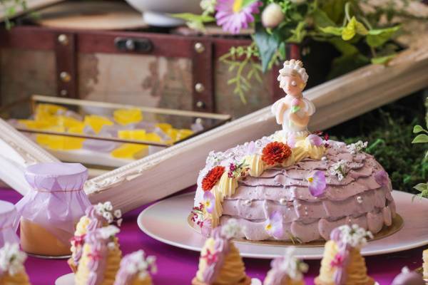 【名古屋】好評につき追加開催決定！パープルやイエローカラーで彩られた映えスイーツが食べ放題！『フラワープリンセスのスイーツパーティー』