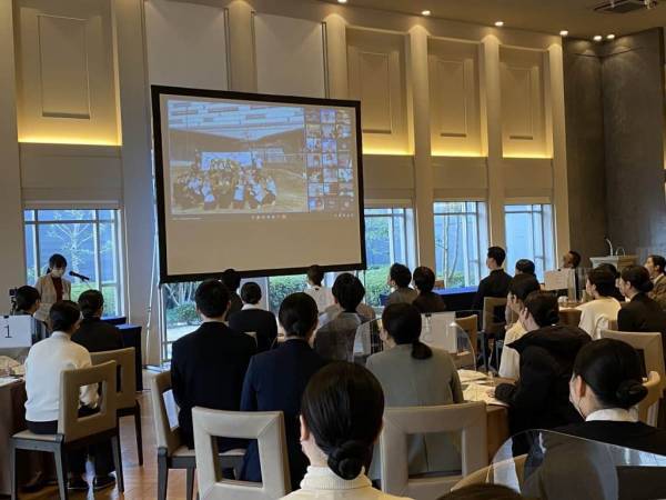 【星野リゾート】2022年2月入社式実施のご報告