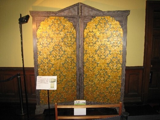 【12/17~1/15】「 旧岩崎邸で楽しむ金唐紙(きんからかみ)の世界」　都立旧岩崎邸庭園にて。