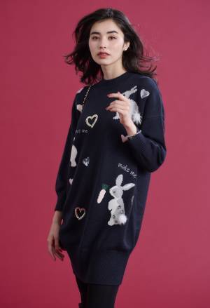 チェスティ、来年の干支「ウサギ」をモチーフにしたアイテムを制作。 12月中旬にニットやネクタイなどがシリーズで登場。