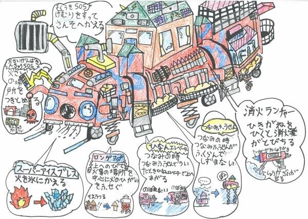 モリタHD　最優秀賞は『忍者型消火車』～未来の消防車アイデアコンテス 結果発表～