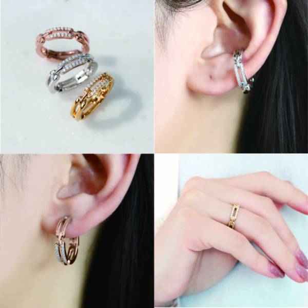 ”アクセサリーコーディネート"を楽しむ新感覚ジュエリー【Versatil】を4月4日（月）よりMakuakeにて先行発売