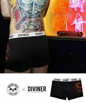 ストリートファッションブランド『DIVINER（ディバイナー）』彫師・美漸とのコラボ商品発売開始。【3/13 13:00～】