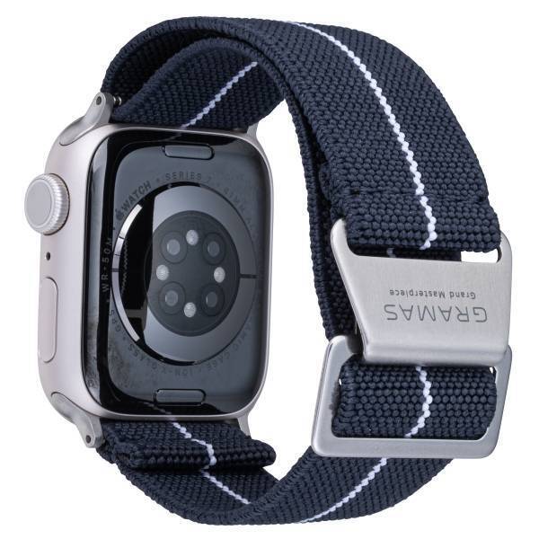 予約分で即完売 人気のApple Watchバンド  "MARINE NATIONALE" STRAP再入荷＆新色追加【GRAMAS COLORS】