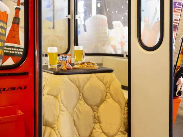 【OMO3札幌すすきの】アフタースキーにテンションあがる！こたつが設置された 「ゴンドラこたつ」登場