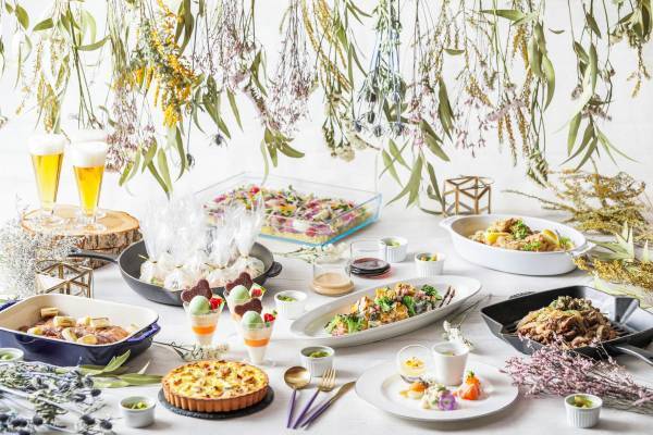 食の宝庫“北海道”がテーマの絶品料理を楽しむ、非日常を感じるビアガーデン“STRINGS 北海道ビアテラス”  『輝く大聖堂を臨む中庭での打ち上げ花火イベント』追加開催決定