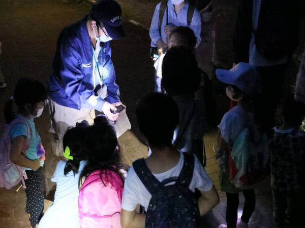 【定員に達したため募集終了】小山内裏公園　「サマーナイトわくわく自然観察会」