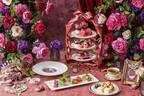 ルビーショコラをつかい、ヴェルサイユ宮殿の薔薇の庭園・豪華ジュエリー・フランス芸術を表現『マリー・アントワネット アフタヌーンティー～魅惑のヴェルサイユ宮殿～』販売