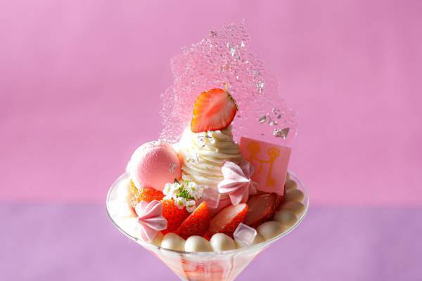 ホテル開業より大人気！第48弾大人のご褒美パフェは、春を感じる“いちごと桜”がテーマ！ 「大人のご褒美パフェ ～ICHIGO & SAKURA～」販売