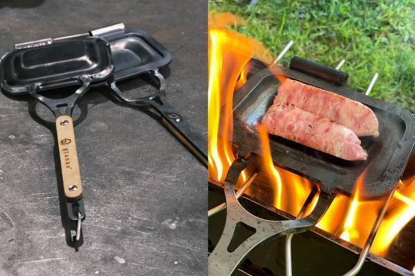 Makuakeにて12/27より、機能性とデザインにこだわった、感動的に美味しいホットサンドメーカー「黒皮極鉄プロサンド/ハーフ」の先行予約受付を開始。