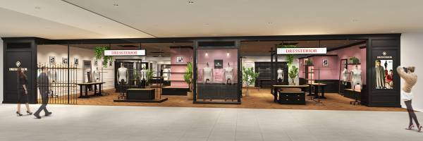 DRESSTERIOR（ドレステリア） 2022年4月28日（木） 渋谷スクランブルスクエアに フラッグシップショップをOPEN！